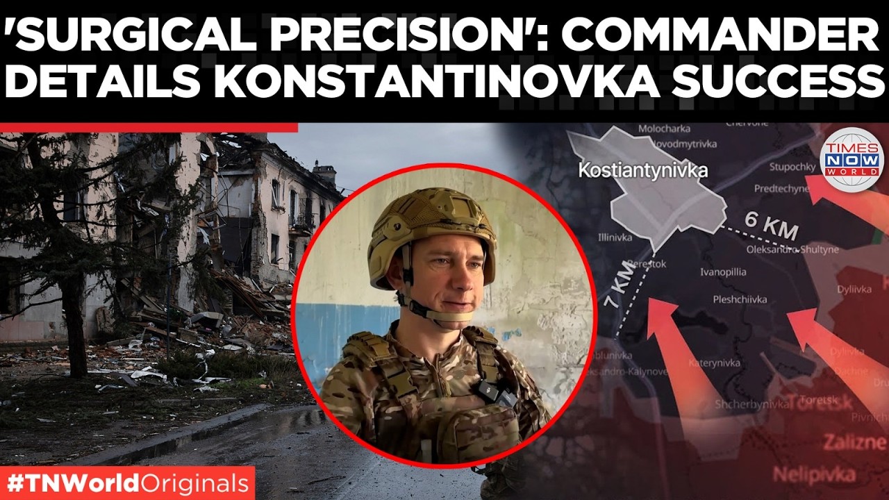 Video thumbnail for WATCH: Russian Commander Details Precision Strikes at Ukrainian Positions in Konstantinovka, DPR