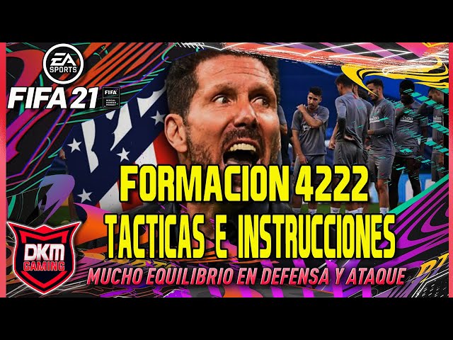 Video thumbnail for ⚽FIFA 21 ULTIMATE TEAM: FORMACION 422 EQUILBRIO Y ATAQUE🎮✅