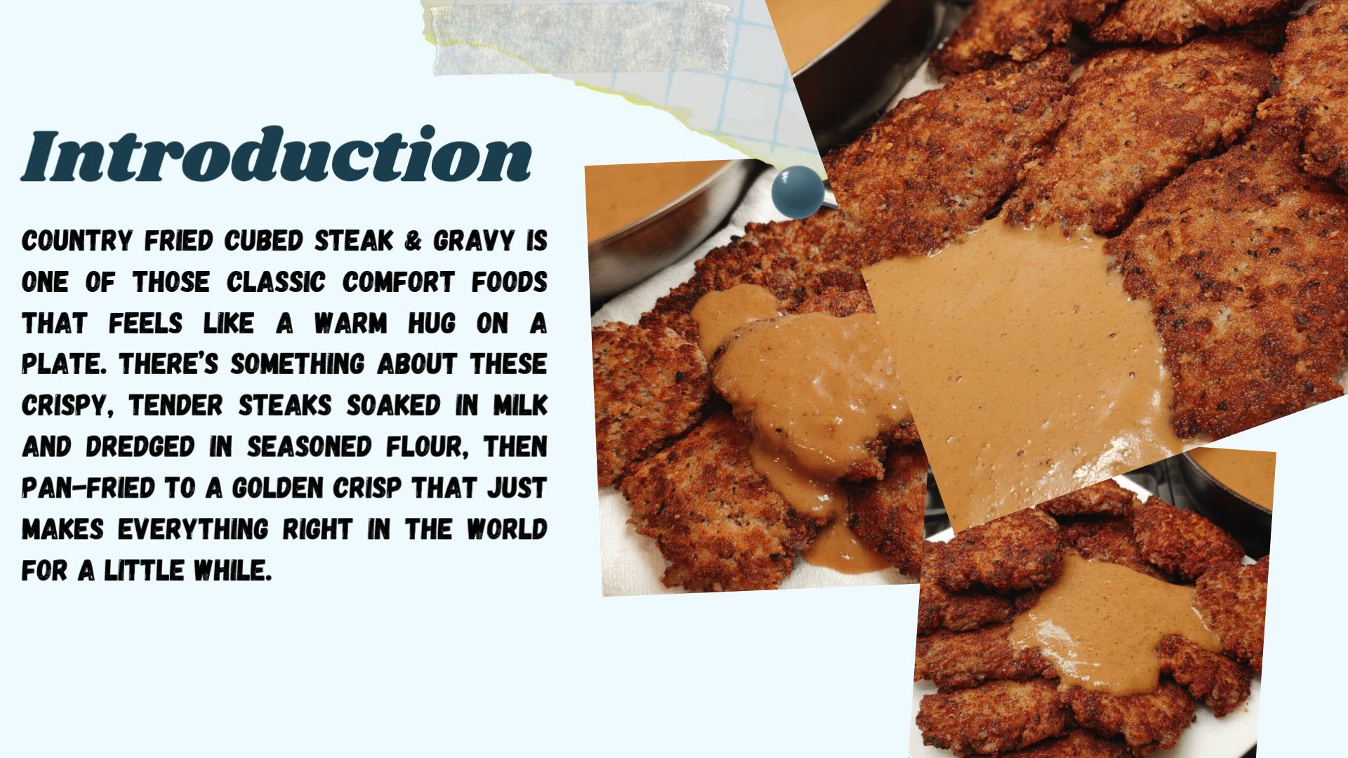 Video thumbnail for The Easiest Country Fried Cubed Steak & Gravy Recipe You'll Crave Tonight