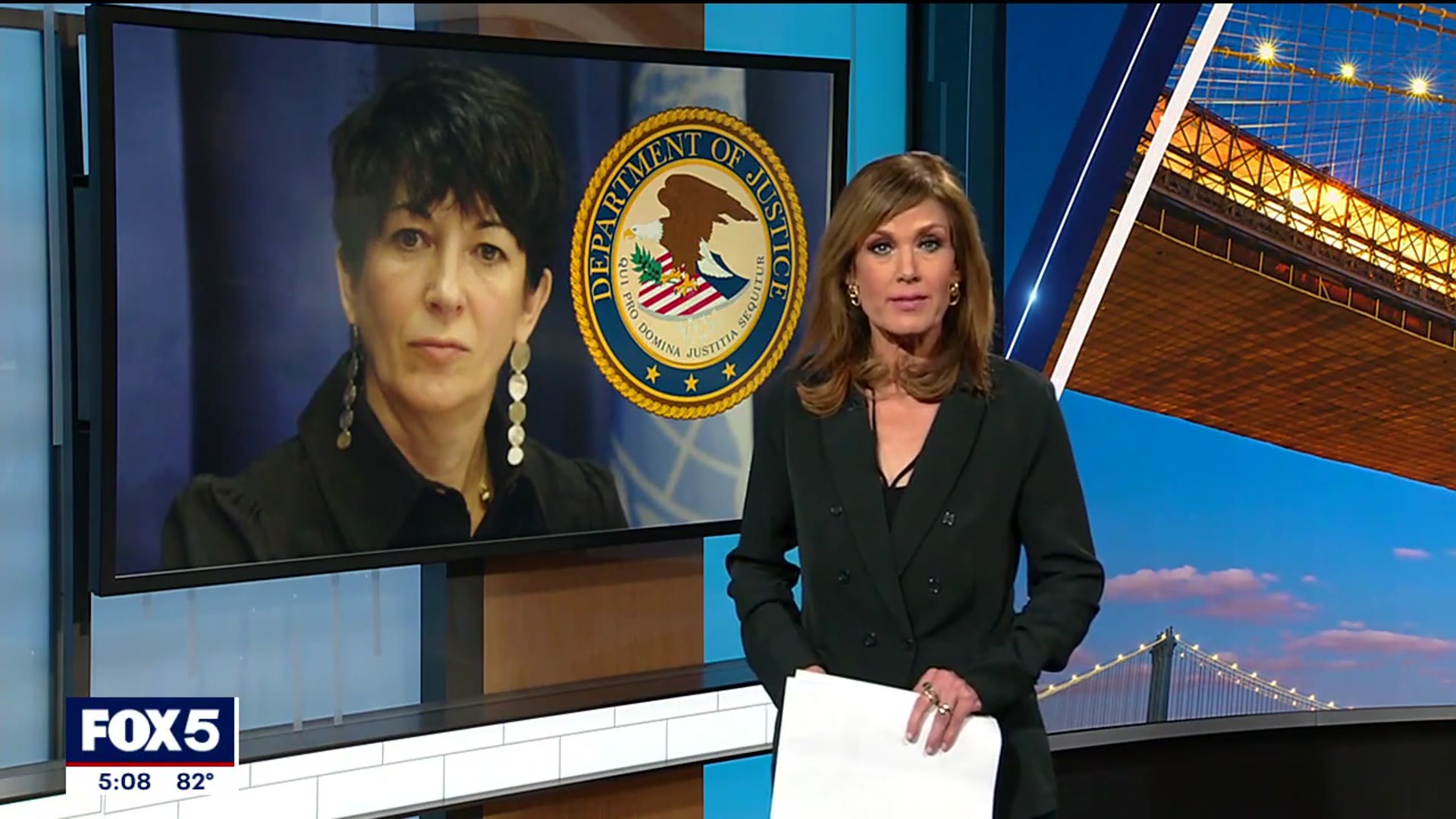 'Video thumbnail for DOJ releases transcripts of interviews with Ghislaine Maxwell'