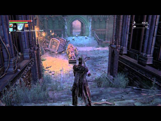 Video thumbnail for Bloodborne - Yahar'gul Chapel Blood Moon: Yahar'gul Black Attire Location, Skull Plants Combat PS4