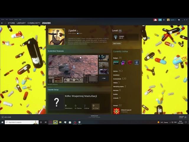 Video thumbnail for Steam 2022 - How To Change Profile Theme