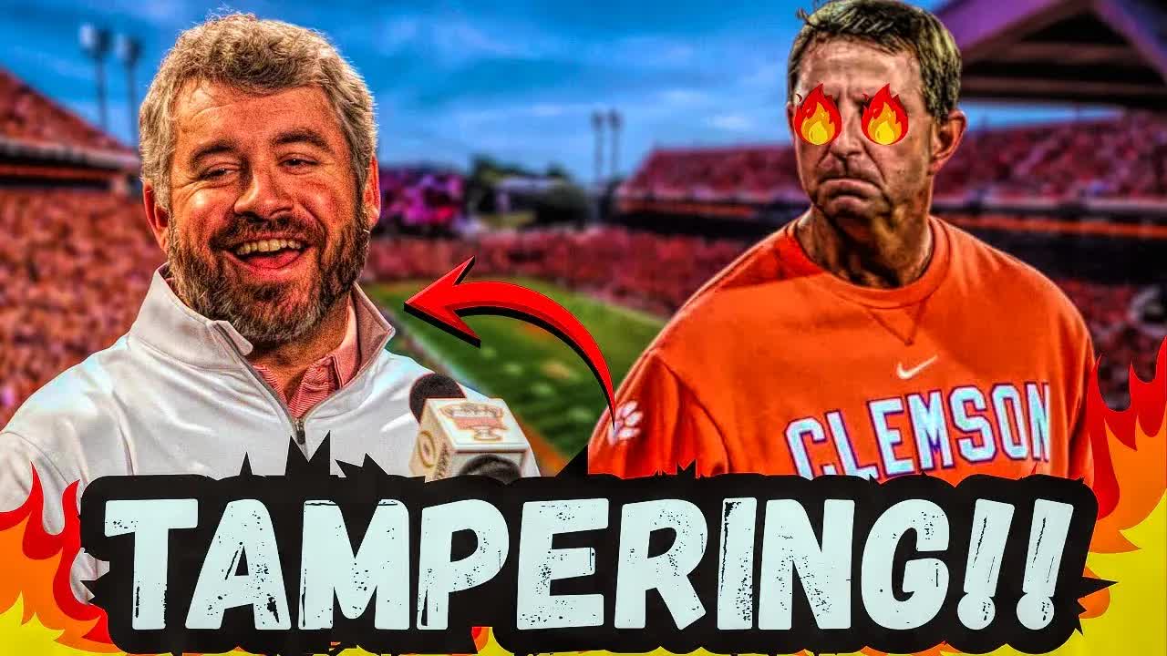 Video thumbnail for Dabo Goes Scorched Earth: Clemson Accuses Ole Miss of Blatant Tampering