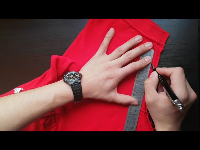 Video thumbnail for como ACHICAR una CAMISA de hombre a la medida EXACTA muy fácil | Arte De Enseñarte | 2019