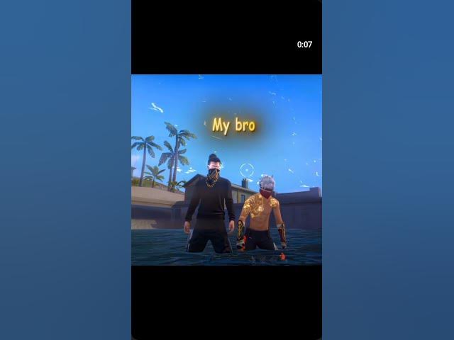 Video thumbnail for My support is My brother #subscribe