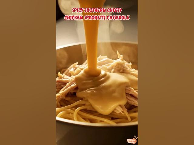 Video thumbnail for Spicy Southern Cheesy Chicken Spaghetti Casserole | Easy Comfort Food