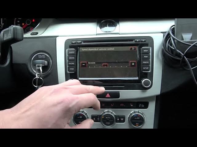 Video thumbnail for How to Turn Speed Dependent Volume On or Off in Volkswagen Passat B7 (2010 - 2015)