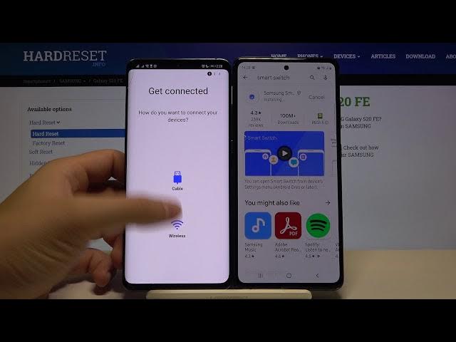 Video thumbnail for Smart SwitchTransfer Call History from Android Phone to SAMSUNG Galaxy S20 FE