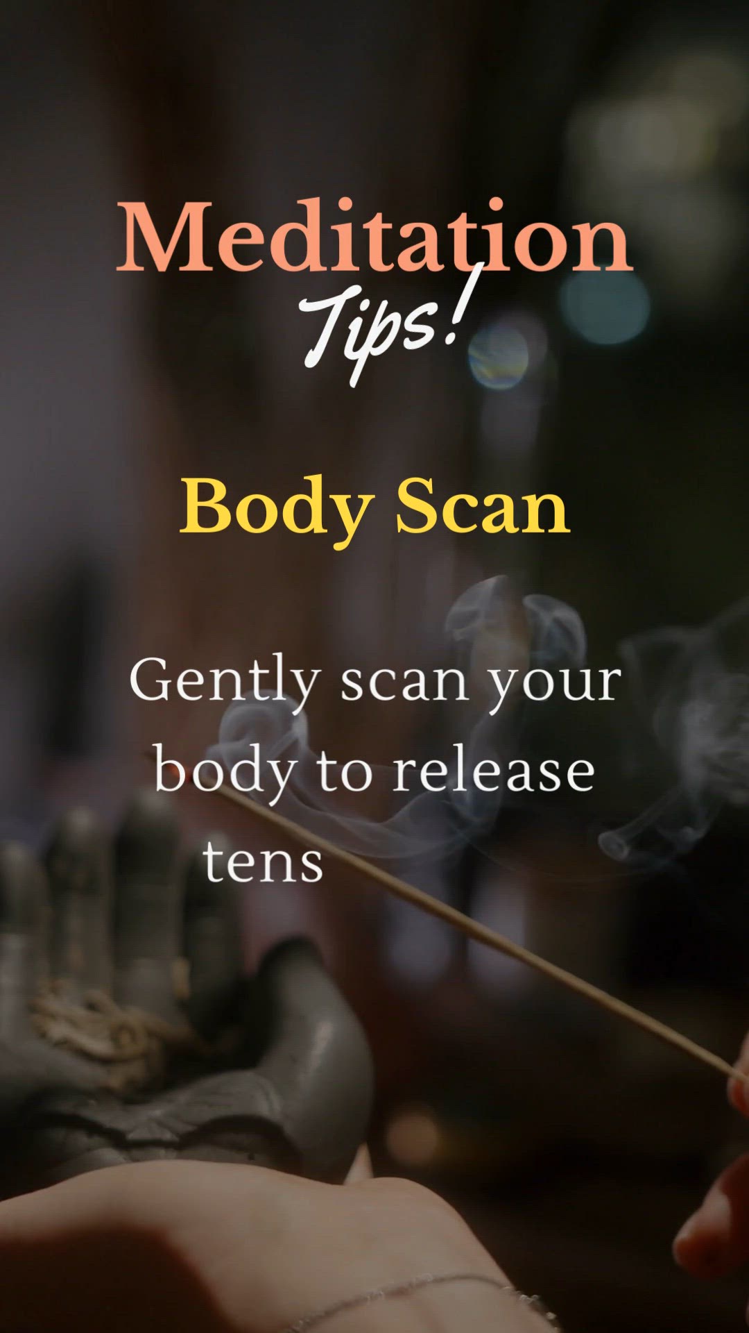 'Video thumbnail for Meditation Tips!'