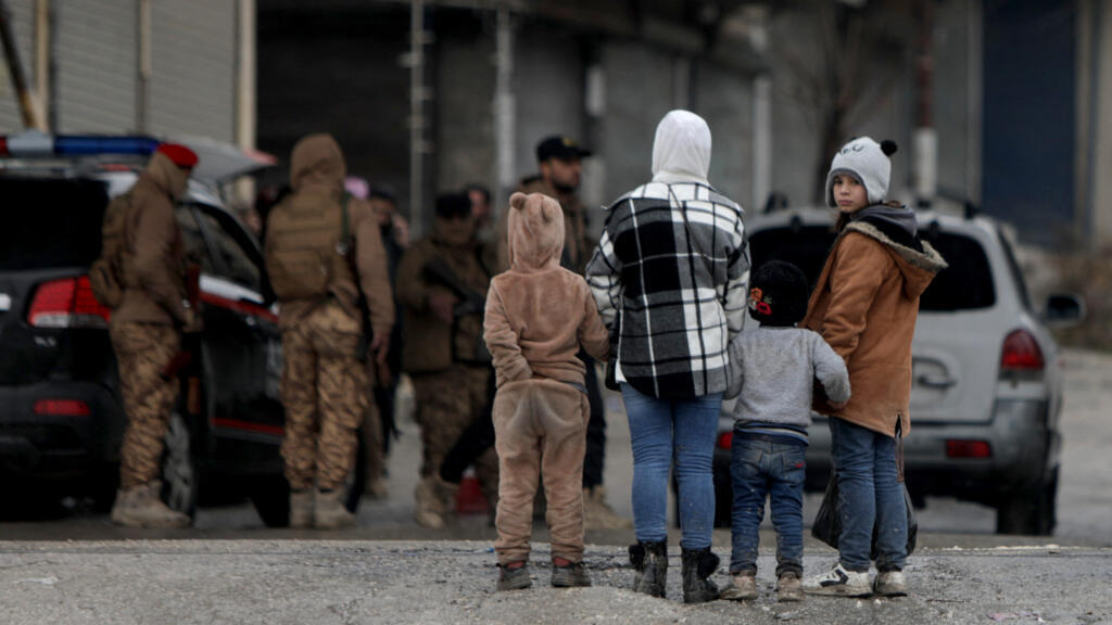 Video thumbnail for Syrian government forces take control of Aleppo after clashes with Kurdish fighters