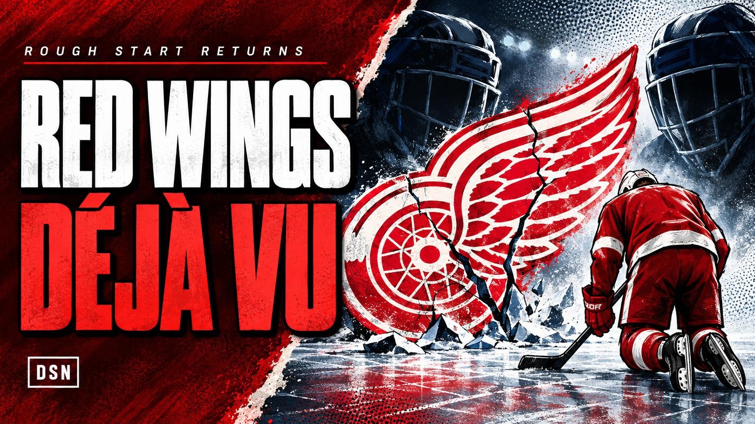 Video thumbnail for The Red Wings’ early-season mess already feels too familiar