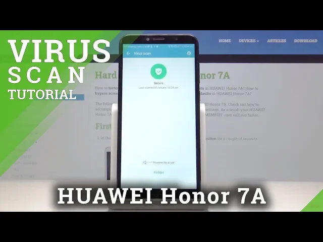 Video thumbnail for How to Perform Virus Scan in HUAWEI Honor 7a – Security Scan