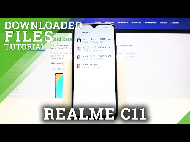 Video thumbnail for How to Locate Downloaded Files in REALME C11 - Saved Files
