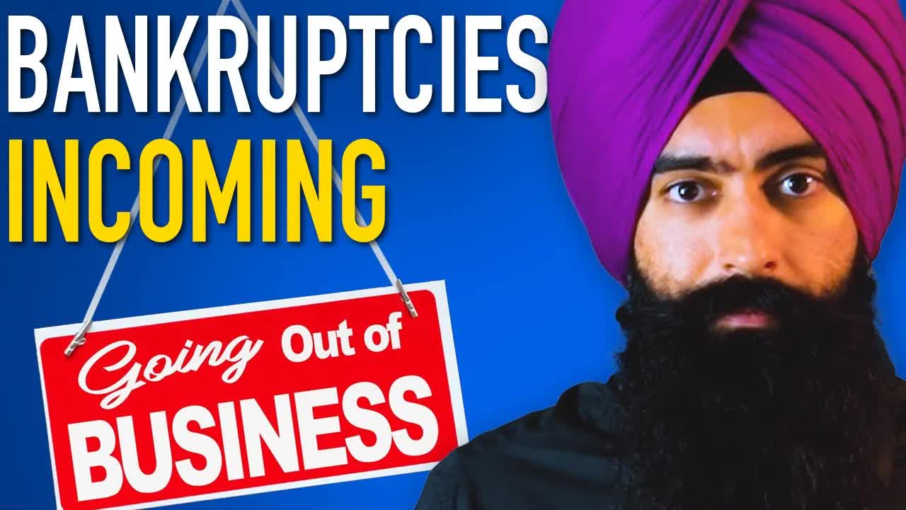 Video thumbnail for minority mindset: more bankruptcies ahead? analyzing the economic shift, inflation, and consumer debt