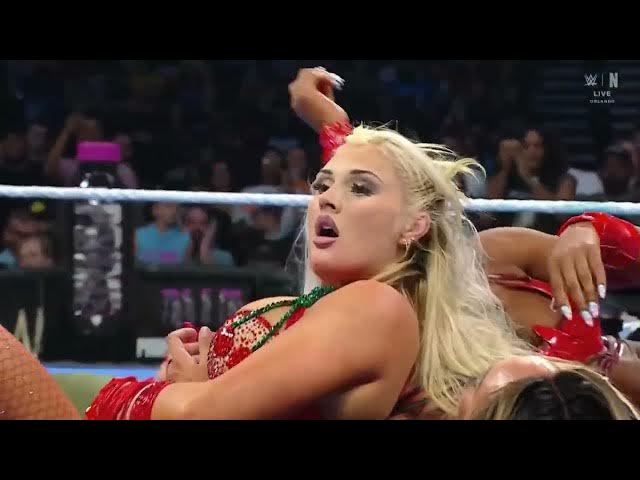 Video thumbnail for YEE HAW Tiffany Stratton made 7 title defenses as WWE Women's Champion