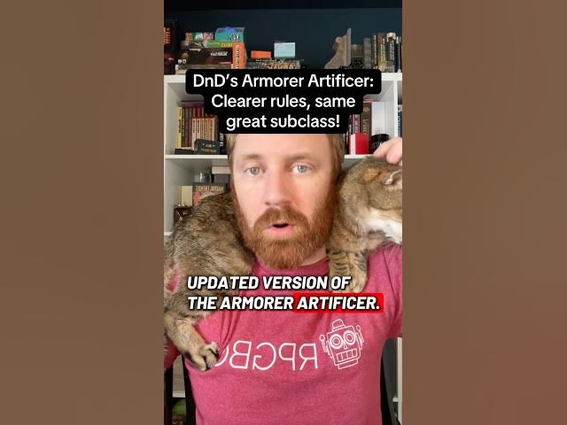 Video thumbnail for DnD’s Armorer Artificer is back and better than ever!