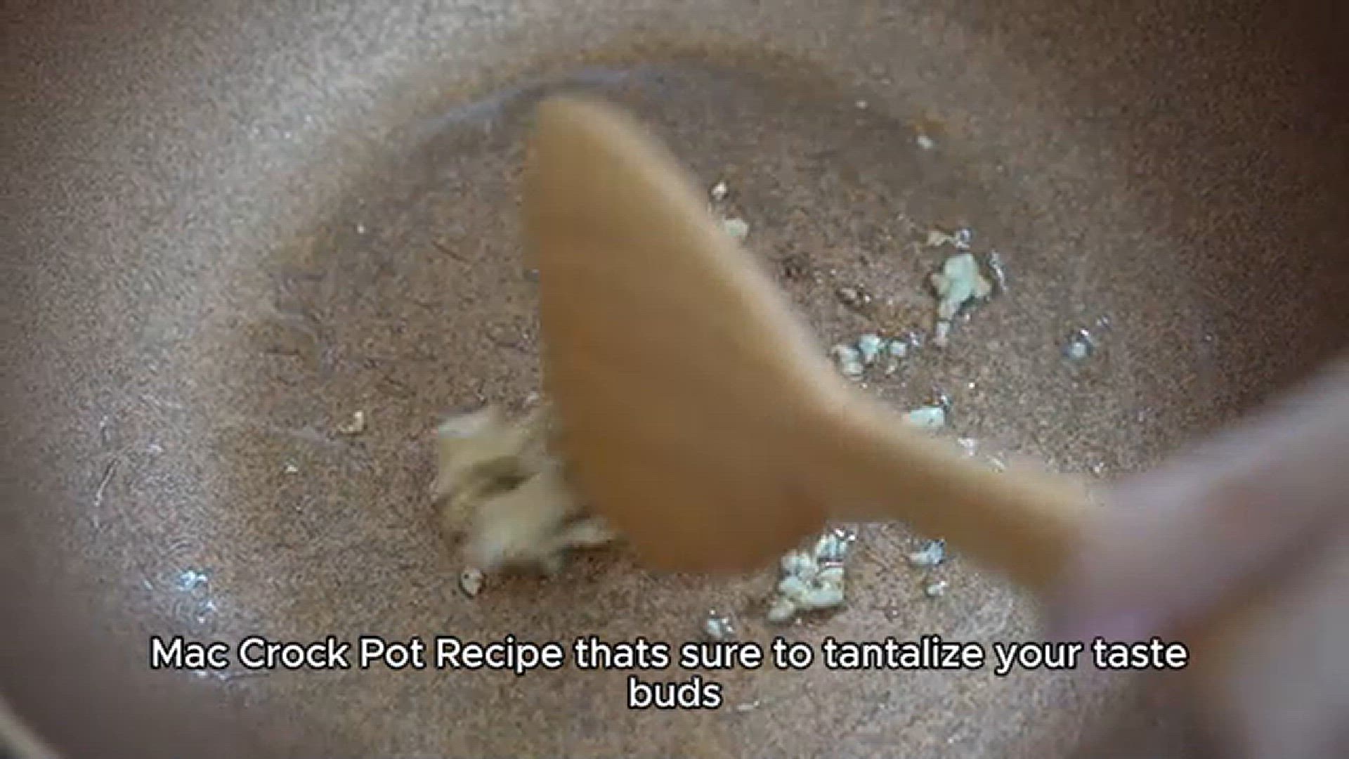 'Video thumbnail for Mac crock pot recipe'