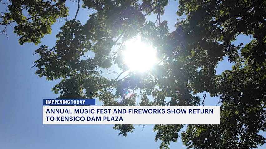 Video thumbnail for Annual Music Fest and Fireworks show return to Kensico Dam Plaza