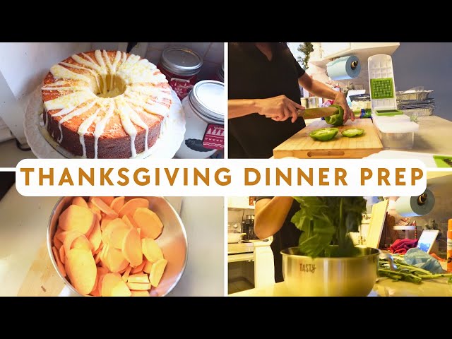 Video thumbnail for Thanksgiving Dinner Prep With Me 2023: How to Make Thanksgiving Dinner Prep Easier