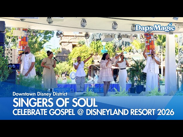 Video thumbnail for Singers of Soul | Celebrate Gospel @ Disneyland Resort 2026 4K