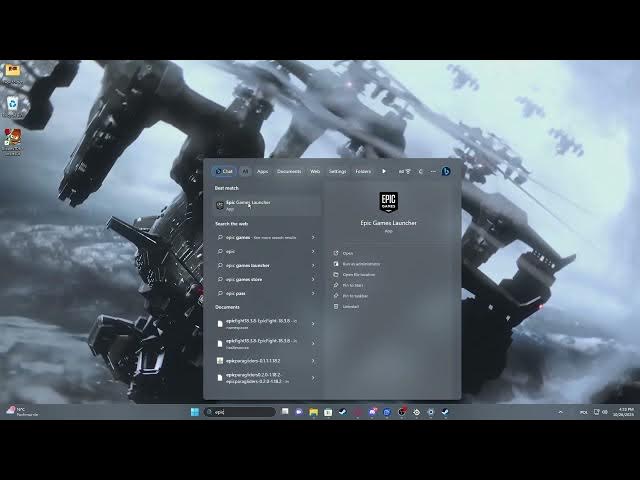 Video thumbnail for How To Create Desktop Shortcut For Epic Games Launcher 2023 / 2024