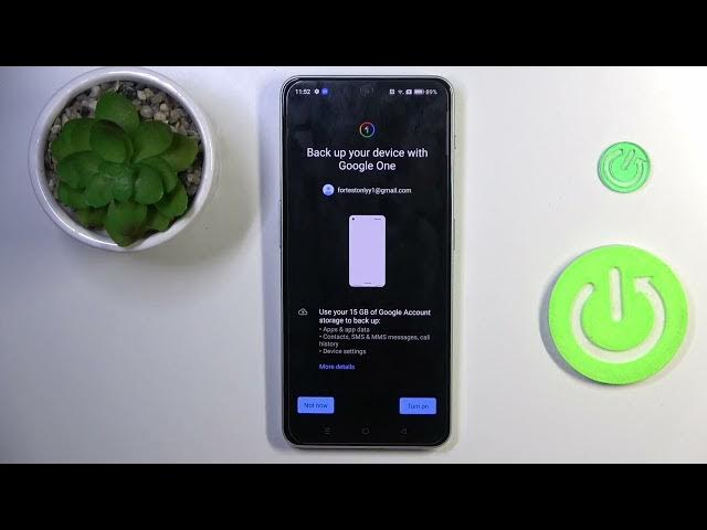 Video thumbnail for How to Back Up All Files & Data to Google One on a OnePlus Nord N30