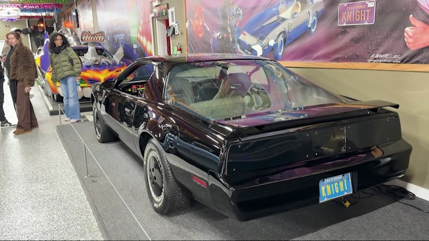 Video thumbnail for Illinois Museum says 'Knight Rider' prop car has not moved in a decade, but received a speeding ticket in Brooklyn