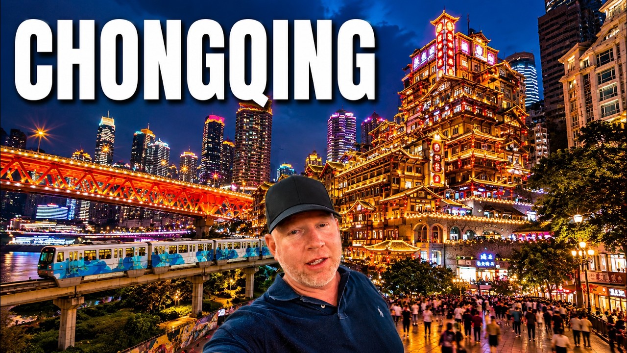 Video thumbnail for CHONGQING, CHINA This City Doesn't Feel Real!