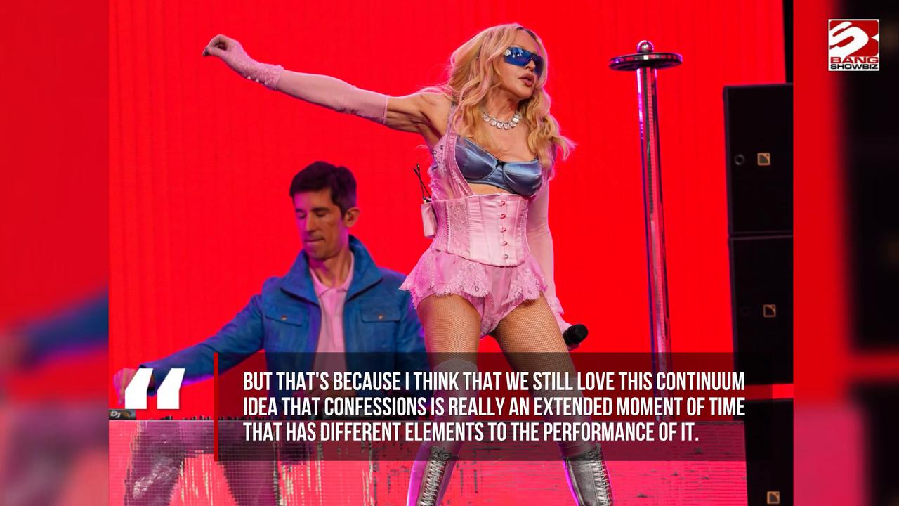Video thumbnail for Producer Stuart Price hints at unreleased tracks from Madonna's Confessions II songs