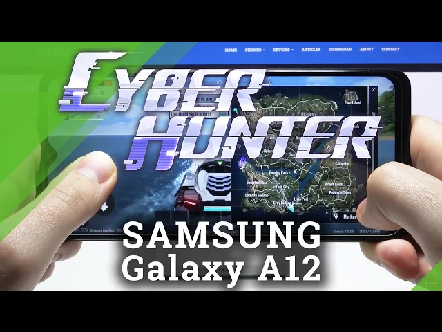 Video thumbnail for Efficacy Test of Samsung Galaxy A12 while Playing Cyber Hunter Game – Demanding Settings