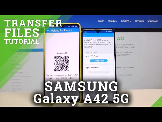 Video thumbnail for How to Transfer Data from Huawei to Samsung Galaxy A41?