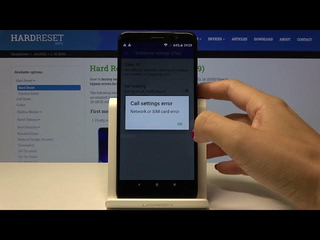 Video thumbnail for How to Enable/Disable Call Waiting in Alcatel 1X 2019 – Put Caller on Hold