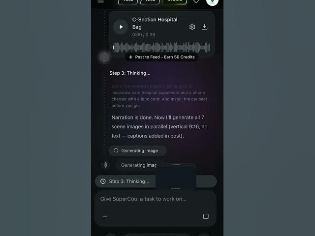 Video thumbnail for Comment SuperCool AI génère une courte vidéo automatiquement – Tuto #7