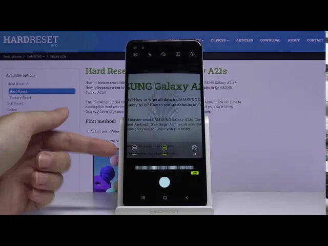 Video thumbnail for Camera Pro Mode - SAMSUNG Galaxy A21s & Camera Additional Features
