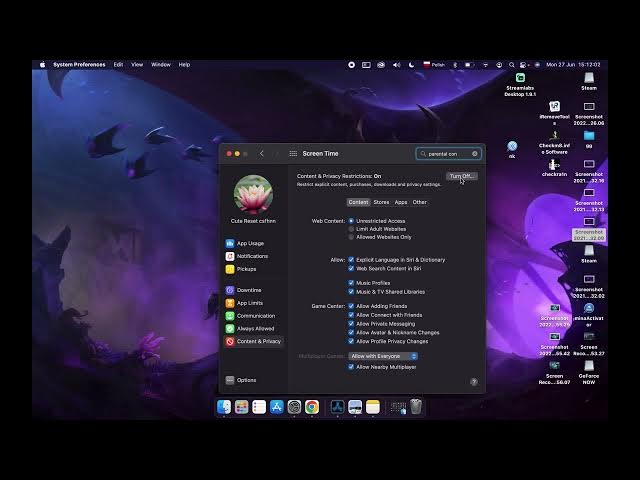 Video thumbnail for MacBook - How To Disable Parental Controls