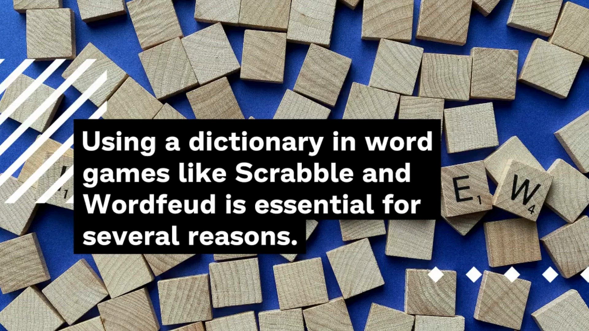 Video thumbnail for USE A DICTIONARY FOR SCRABBLE AND WORDFEUD