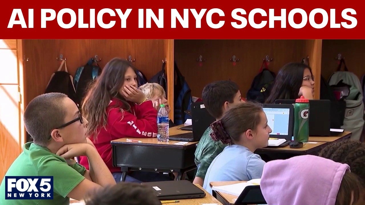 Video thumbnail for NYC parents, teachers wondering about schools' AI policies