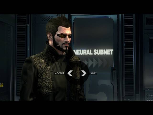 Video thumbnail for Deus Ex: Mankind Divided - Checking Out TF29: Meet Jim Miller In His Office Dialogue Tree Choices