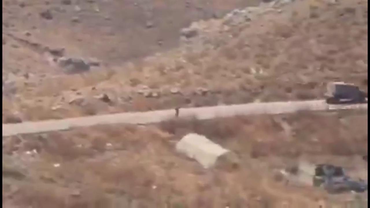 Video thumbnail for Syria: Israeli Military Convoy Reportedly Raids Area in Southern Syria’s Daraa.