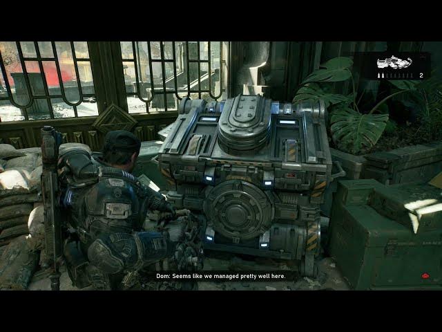 Video thumbnail for Gears of War: E-Day - Act 2 Chapter 2: Supply Cache: Tactical Gear - Adrenaline Injector