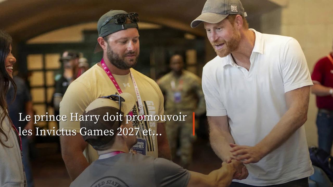 Video thumbnail for Le prince Harry visitera Londres encore une fois en solo.