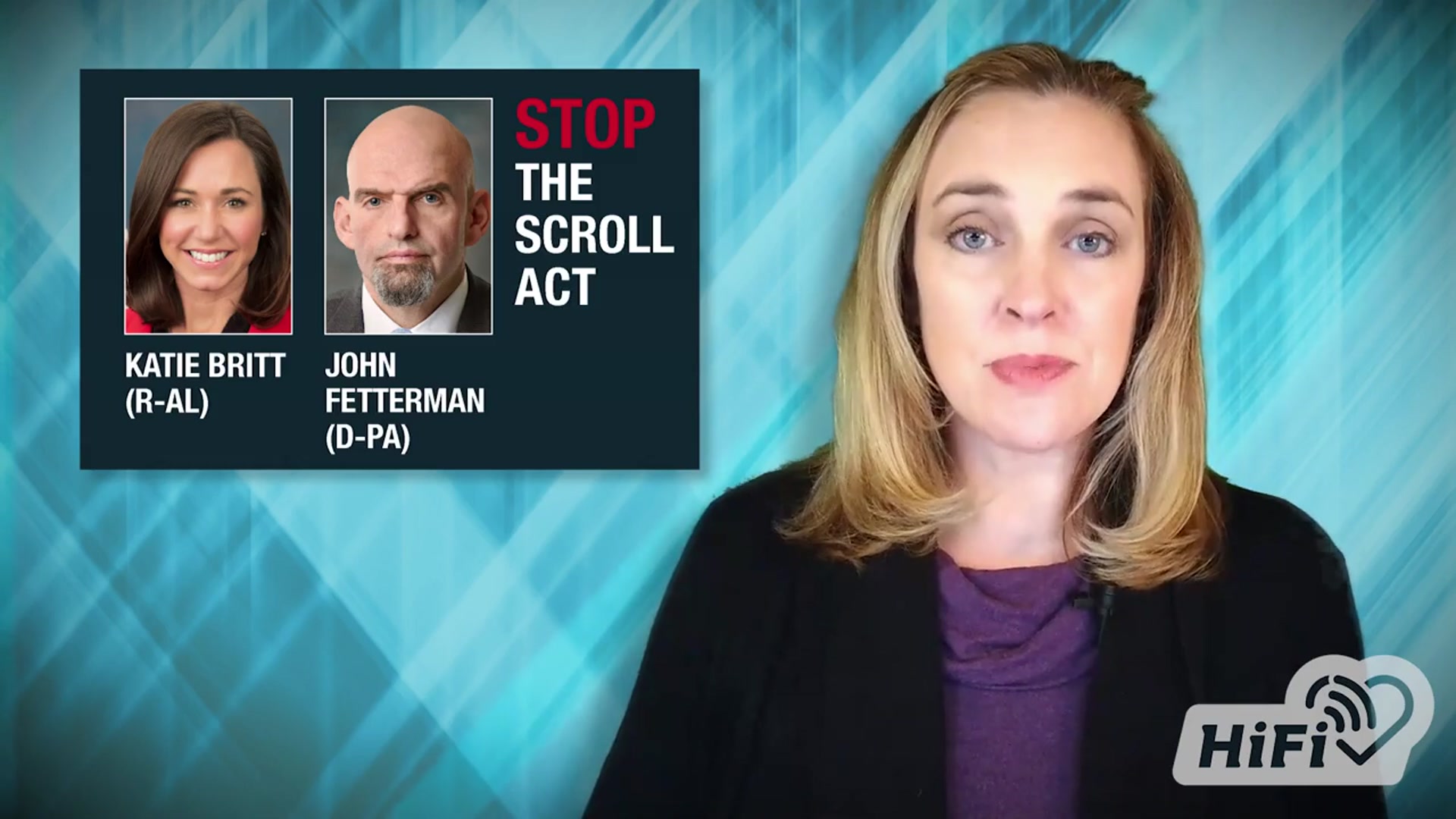 'Video thumbnail for hifi-health-news: social media warning labels: stop the scroll act & mental health'