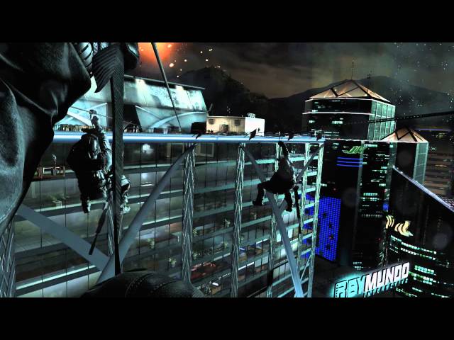 Video thumbnail for Call of Duty: Ghosts - Federation Day: Use Optic Scanner & Zipline Launcher Skyscraper Sequence