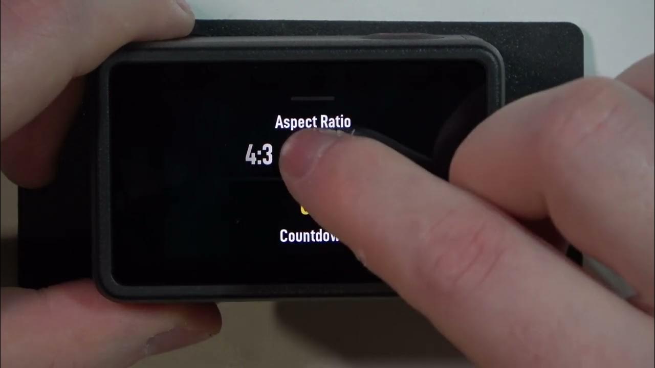Video thumbnail for How To Change Aspect Ratio On DJI Osmo Action 4