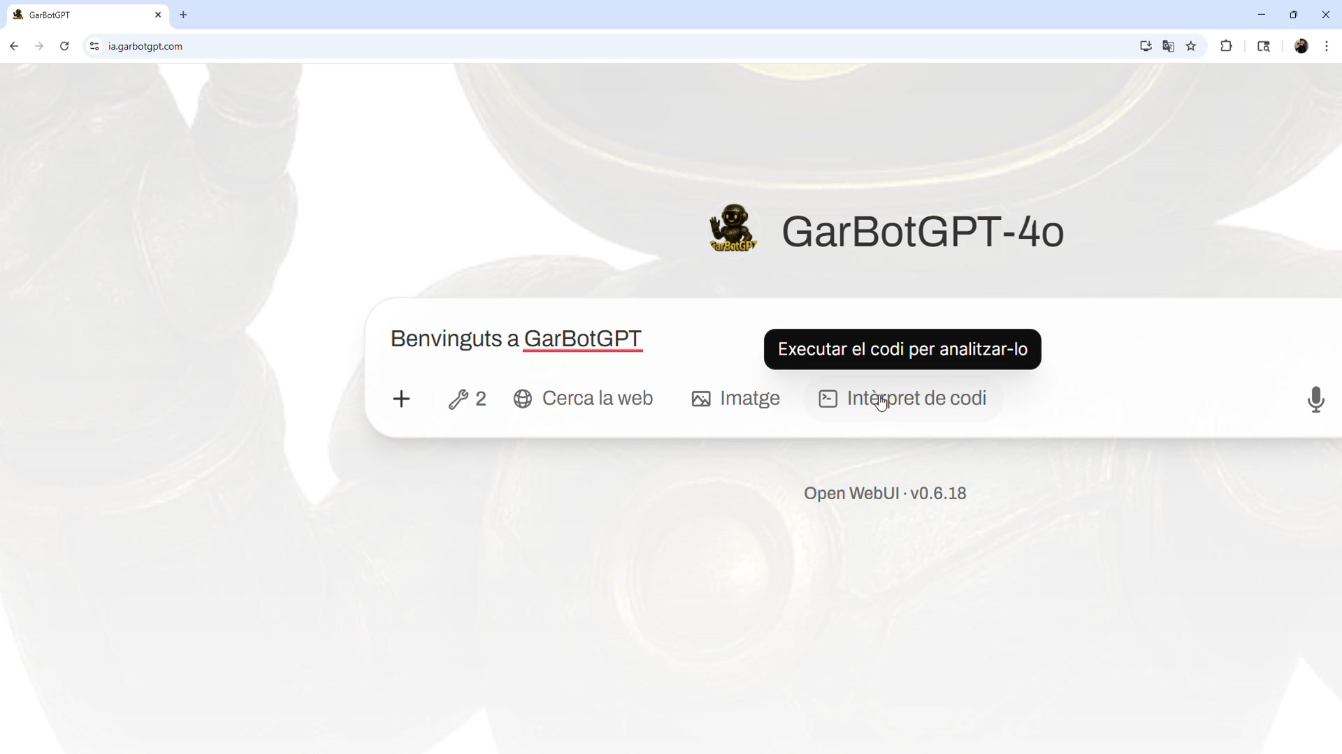 Video thumbnail for GarBotGPT: la inteligencia artificial personalizada para empresas, webs y automatizaciones