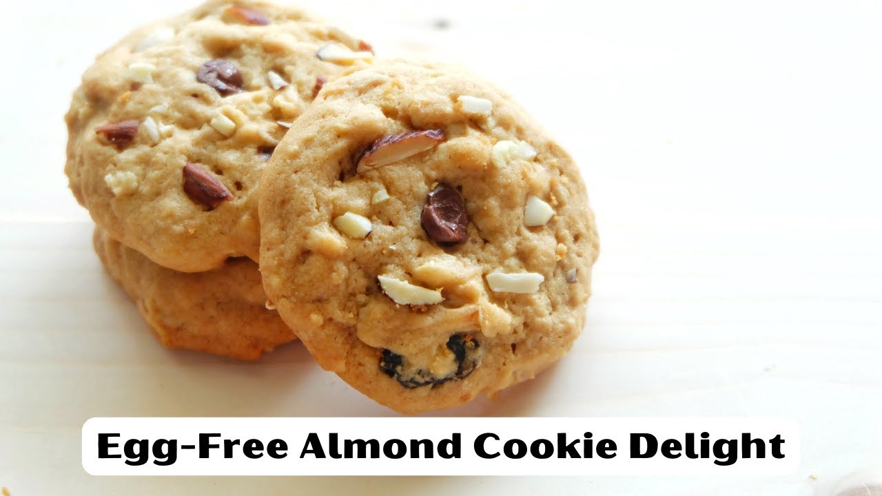 'Video thumbnail for Egg Free Almond Cookie Delight: video blog'