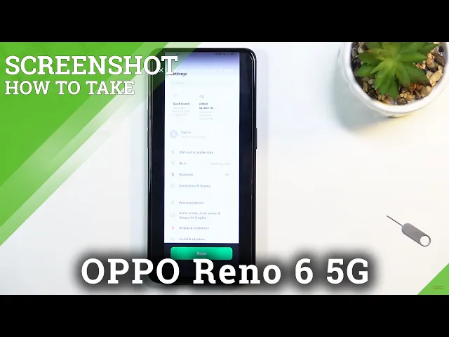 Video thumbnail for How to Take Screenshot on OPPO Reno 6 5G - Capture Screenshot Method