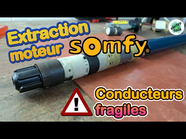 'Video thumbnail for Réparation DIY de volet roulant | Démontage du moteur tubulaire Somfy en 5 minutes ! Partie 3'