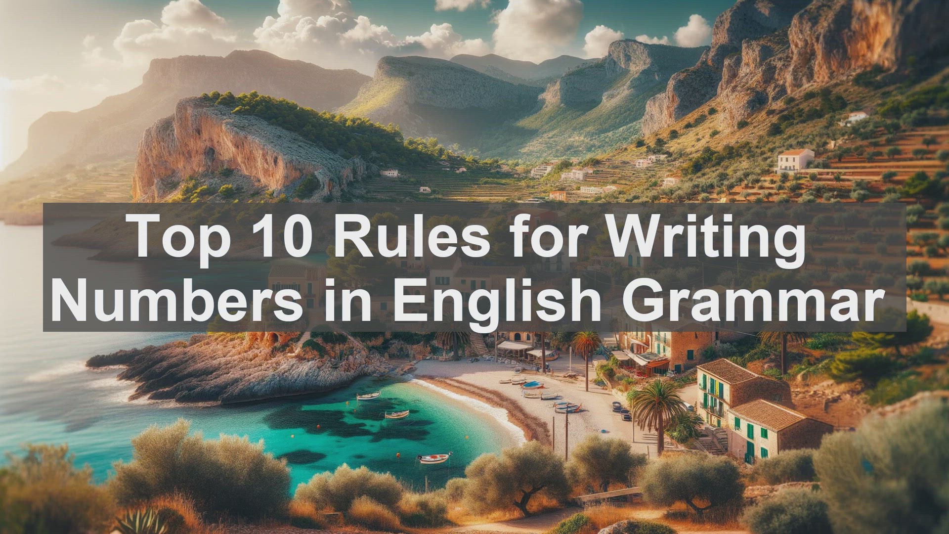 'Video thumbnail for Top 10 Rules for Writing Numbers in English Grammar'