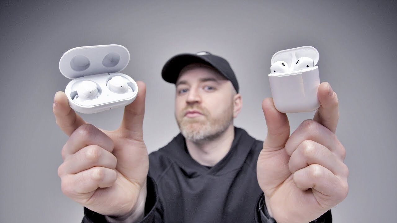 Video thumbnail for Samsung Galaxy Buds VS. Apple AirPods